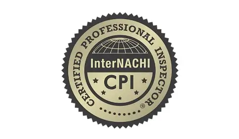 InterNACHI Certified Professional Inspector (CPI) gold seal badge