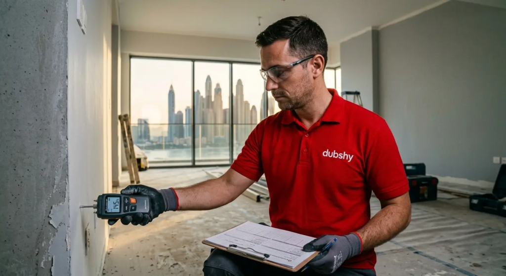 Moisture Testing Property Dubai