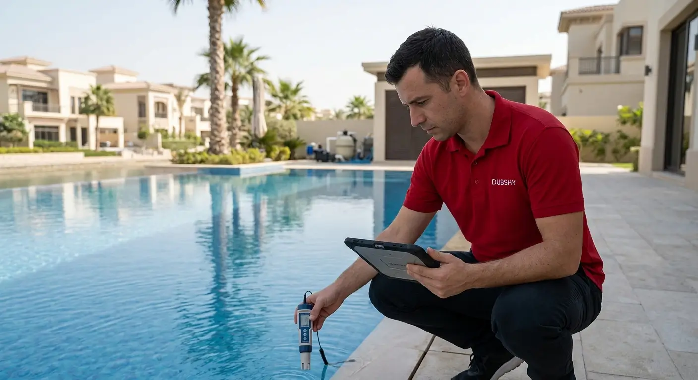 Swimming Pool Inspection Dubai Villa