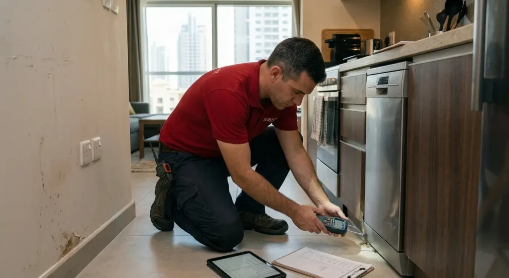 Kitchen Defects Dubai Apartment