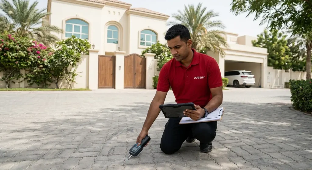 Villa Driveway Inspection Dubai